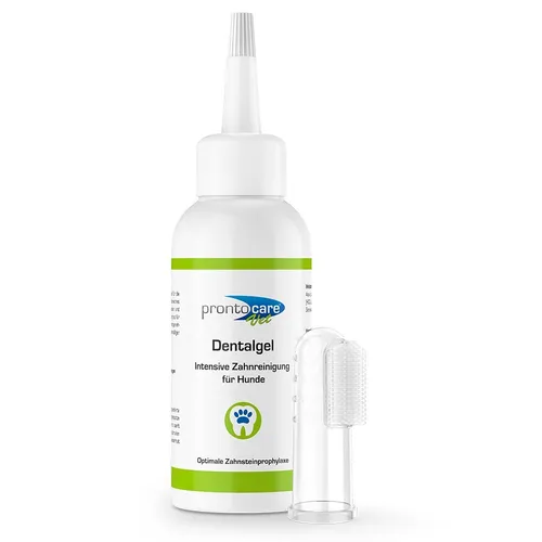 Prontocare-Vet Dental Gel 75ml | Zahnpflege Gel für Hunde & Katzen