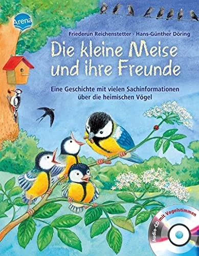Produktbild Die kleine Meise und ihre Freunde: Sachbilderbuch über heimische Vögel mit Audio-Download für Kindergarten und Grundschule: Eine Geschichte mit vielen ... Tier-Geschichte mit vielen Sachinformationen)
