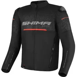 SHIMA Motorradjacke Drift mit Rückenprotektor - Leichte Motorrad Textiljacke für Stadtfahrten und Touren, atmungsaktive Protektoren und optimales Belüftungssystem für hohen Tragekomfort und Sicherheit.