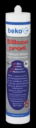 Beko pro 4 Silikon Sanitär Naturstein Silicon 310ml 35 FARBEN Universal Bau Holz