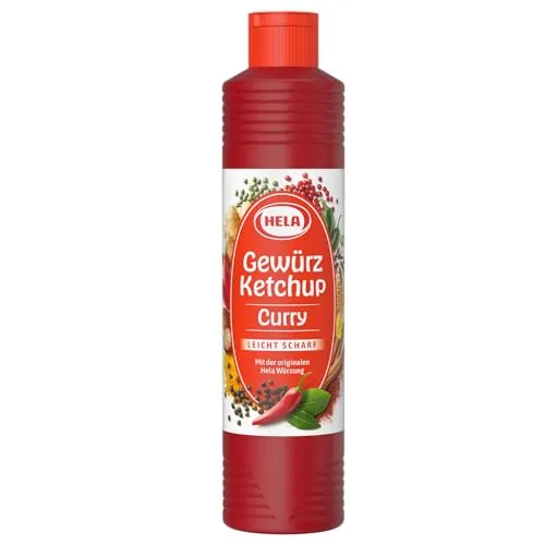 Hela curry gewürzketchup scharf (12x 800ml) von Hela
