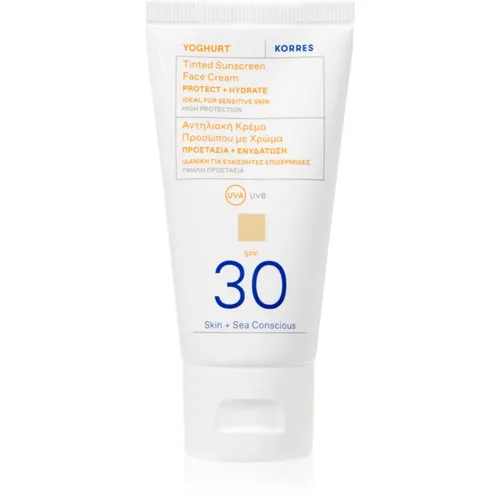 Korres Yoghurt Tinted Sunscreen tönende Sonnencrem SPF 30 50 ml