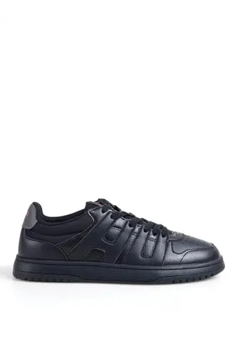 HUGO Hadrian_Tenn_Igpu Sneaker in schwarz von HUGO BOSS