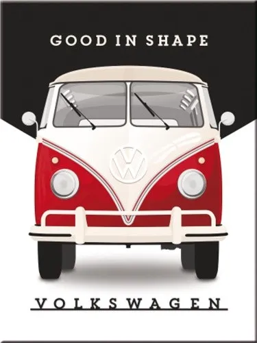 Magnet-Blechschild VW Good in Shape