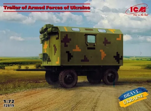 ICM 72819 - Trailer of Armed Forces of Ukraine - 1:72
