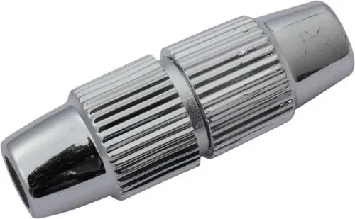 Schwaiger Koax Kabelverbinder Metallisiert, HQ Silber - Hochwertiger Koax Kabelverbinder aus Metall mit silberner Beschichtung für eine zuverlässige Signalübertragung und hohe Leitfähigkeit. Ideal für Kabelanschlüsse und Steckverbinder.
