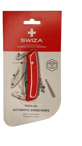 Swiza Taschenmesser rot 6903019