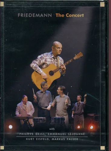DVD FRIEDEMANN THE CONCERT Geiss Sejourne Eisfeld Faller inakustik 2005 NEU OVP