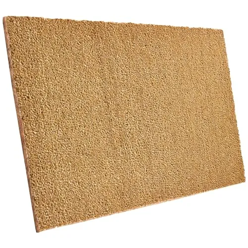 Entrando Fussmatte für aussen aus Kokos - wetterfest, rutschfest - Natur Braun, 40x60 cm fußmatte kokosmatte fußabtreter außen aussenbereich außen