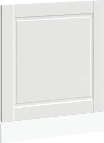 vidaXL Geschirrspülerblende Porto Weiß 60x1,5x67 cm - Küchenzubehör, schützt Ihre Spülmaschine und ist aus langlebigem Holzwerkstoff gefertigt, der feuchtigkeitsbeständig und pflegeleicht ist.