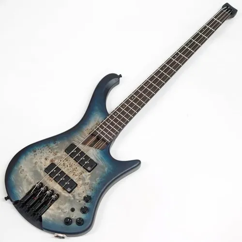 Ibanez EHB1500-CTF E-Bass Cosmic Blue Starburst Flat - Bässe mit einzigartigem Design, ausgestattet mit Nordstrand Custom Big Split Tonabnehmern für kraftvollen Sound und inklusive Gigbag für optimalen Schutz.