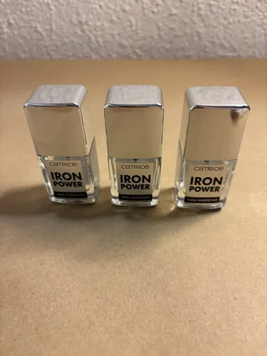 Catrice IRON POWER Nail Hardener – Shade 010 – 3er Set