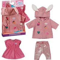 BABY born Mantel Set mit Kleid 43cm, Puppenzubehör