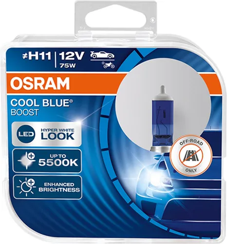 Ams-osram Cool Blue Boost Glühbirnen H11 75 W