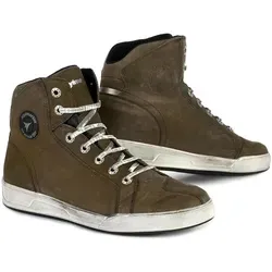 Stylmartin Marshall Motorradschuhe, wasserdicht, braun, Größe 44 - Hochwertige, wasserdichte Motorradschuhe mit atmungsaktivem Futter und Lederverstärkung. Ideal für Komfort und Sicherheit beim Fahren.