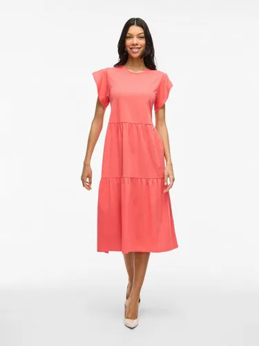 Vila Sommerkleid VISUMMER S/S MIDI DRESS - NOOS
