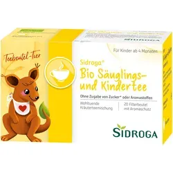 Sidroga Bio Säuglings- und Kindertee Filterbeutel 20X1,3 g von Uriach Germany GmbH
