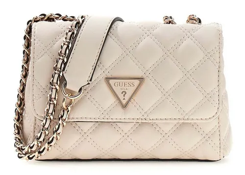 Guess Umhängetasche Mini Compound Convertible Flap Bag - Elegante GUESS Umhängetasche in gesteppter Optik, ideal für stilvolle Auftritte. Mit verstellbarem Schulterriemen und durchdachtem Innenleben für optimale Organisation.