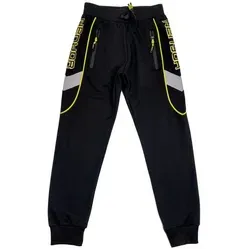 Fashion Boy Jogginghose Jogginghose Freizeithose Sporthose J6309 schwarz 110