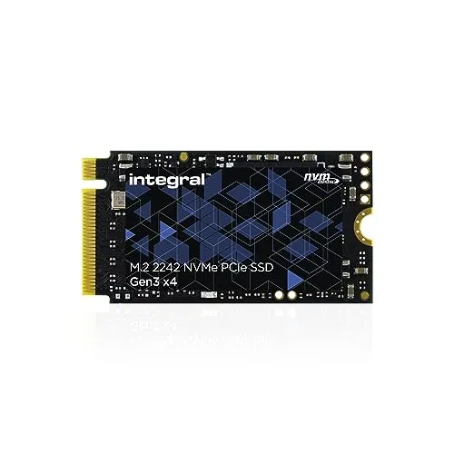 Integral 256GB M.2 SSD 2242 NVMe PCIe Gen3 x4 SSD