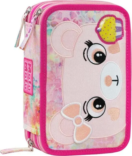 ORSO MOFUMOFU Federmäppchen mit Inhalt und 3 Fächern