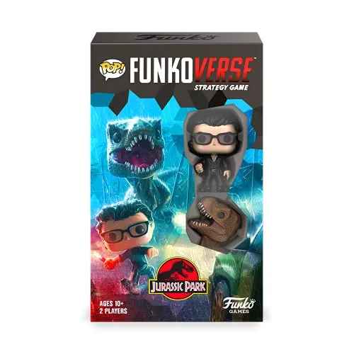 Funko 45889 POP Funkoverse 101 Expandalone (Englisch) Jurassic Park Brettspiel, Mehrfarbig
