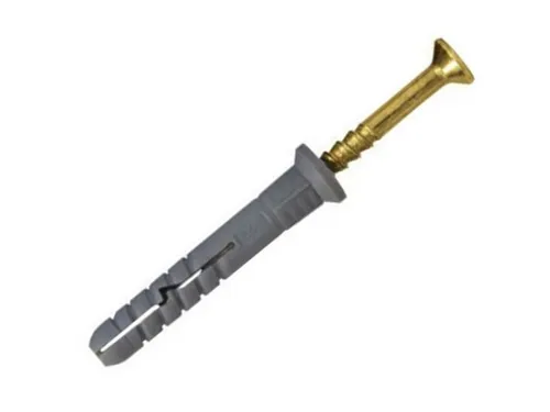 Schlagdübel / Nageldübel Senkkopf - 6 x 80 mm - 11 Stück