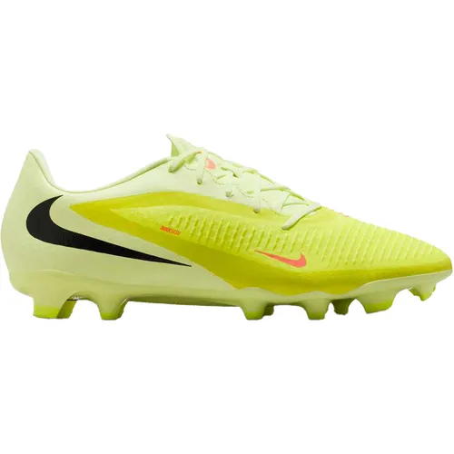 Nike PHANTOM 6 LOW ACAD FG/MG - gelb - Fußballschuhe für präzise Schüsse und optimale Ballkontrolle dank NikeSkin-Technologie, ideal für ambitionierte Spieler.