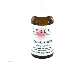 Ceres Chelidonium D 6 Dilution 20 ml