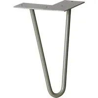 Wagner Möbelbein Hairpin Länge 200 mm Moss Grey