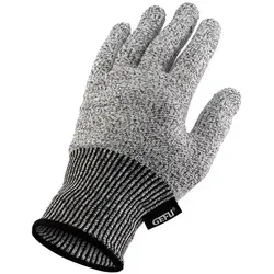 Gefu SECURO Schnittschutzhandschuhe – Silber, Polyester