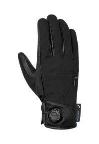 Reusch Roy Dry Palm Fidlock Handschuhe (Größe 10.5, schwarz) - Motorradhandschuhe mit innovativem Fidlock-Verschluss, Touchscreen-Kompatibilität und atmungsaktiver, wasserdichter Membran für optimalen Komfort.