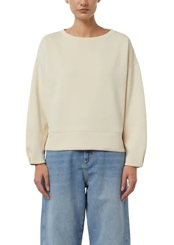 comma Sweater unifarben mit Viskose und Stretch von comma,