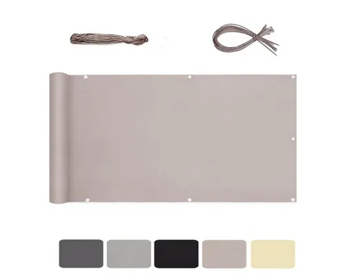 Sekey Balkonsichtschutz 120 x 300 cm in beige von Sekey