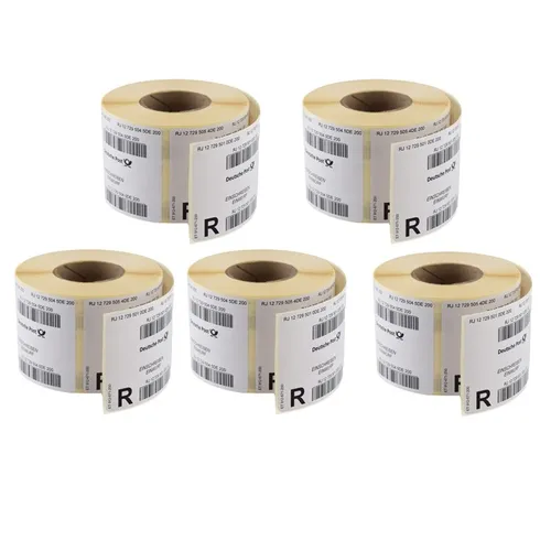 Rollen Deutsche Post Einwurf-Einschreiben Label National Rolle mit 500 Stück 5