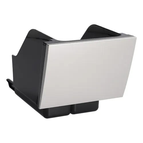 easyPART passend für AS13200325 DeLonghi Kaffeesatzbehälter mit Blende silbern