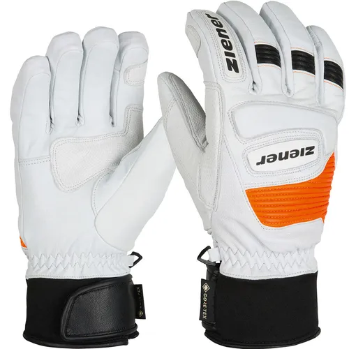 Ziener Herren Handschuh GUARD GTX - Höchster Komfort und Schutz - Skihandschuhe für Rennfahrer mit GORE-TEX Membran und PrimaLoft® Gold Isolierung für optimale Wärme und Atmungsaktivität, ideal für anspruchsvolles Skifahren.