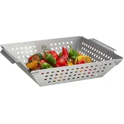 Gefu Grillschale BBQ aus Edelstahl, 28 cm
