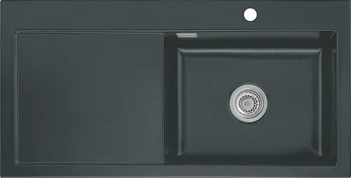 Systemceram Mera 100 SL Schiefer Keramikspüle von systemceram