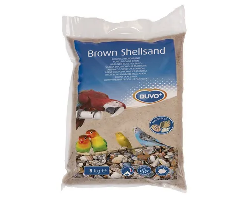 DUVO+ Vogelsand Muschelsand braun