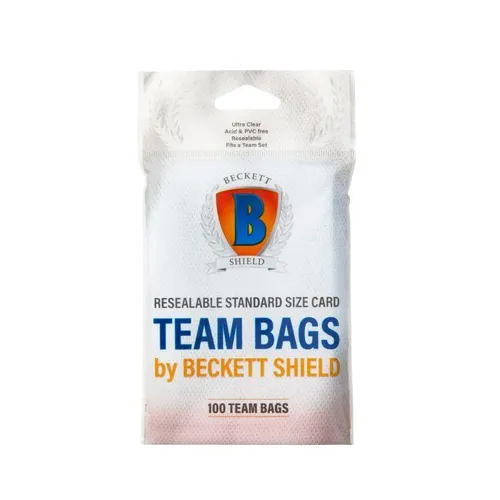 Beckett Shield Team Bags Card Sleeves (100 St.)