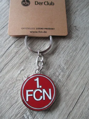 1.FC Nürnberg Schlüsselanhänger Logo geprägt