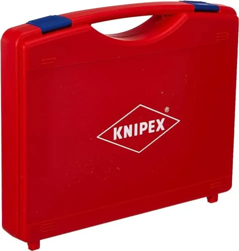 Knipex Zangenset 00 20 15 - 4-teiliges VDE Zangen-Set im schlagfesten Kunststoffkoffer, ideal für Elektroarbeiten bis 1000V
