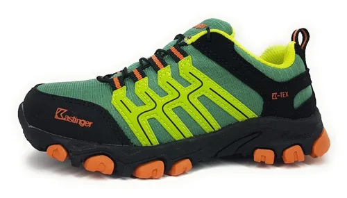 Kastinger Farrer Kinderschuhe Burschen Halbschuhe - Wanderschuhe für Jungen in Zederngrün, ideal für Freizeitaktivitäten und Outdoor-Abenteuer, Schuhgröße: 32 EU.