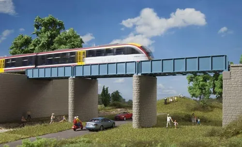 Auhagen 11442 Erweiterung Blechträgerbrück H0 neu OVP