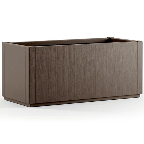 Casaria Blumenkasten Ethica 80L – Winterfest und Modern - Blumenkasten aus 100% recyceltem Kunststoff, witterungsbeständig und ideal für Garten, Balkon oder Terrasse. Mit integriertem Ablaufboden für gesundes Wurzelwachstum.