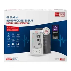 Aponorm Blutdruck Messgerät Basis Plus Bluetooth Oberarm
