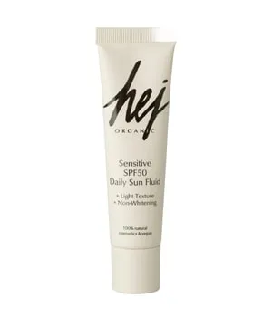Hej Organic Sensitive SPF50 Daily Sun Fluid Gesichtscreme 30 ml