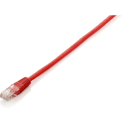 Equip Patchkabel Cat6 U/UTP 2xRJ45 ECO Polybeutel 1,00 m Rot