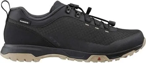 Shimano ET501 black (L01) 42 - Sportlicher Mountainbikeschuh - Mountainbikeschuhe für Herren mit atmungsaktivem Design, sicherem Speed-Lacing-System und effizienter Kraftübertragung. Ideal für Pendler und Tourenfahrer.